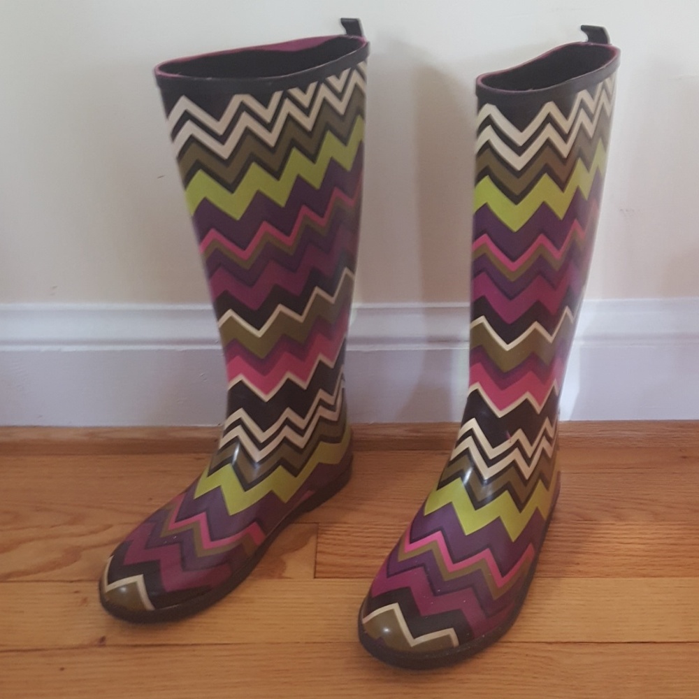 Missoni for Target Little Girls Size 2 Rain Boots